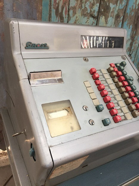 Retro vintage Gross till cash register