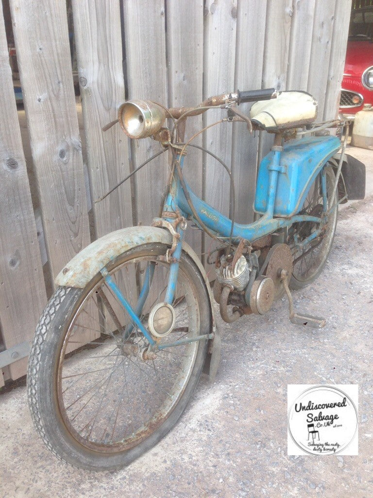 Vintage raleigh rm6 runabout 50cc moped scooter barn find Restoration Project